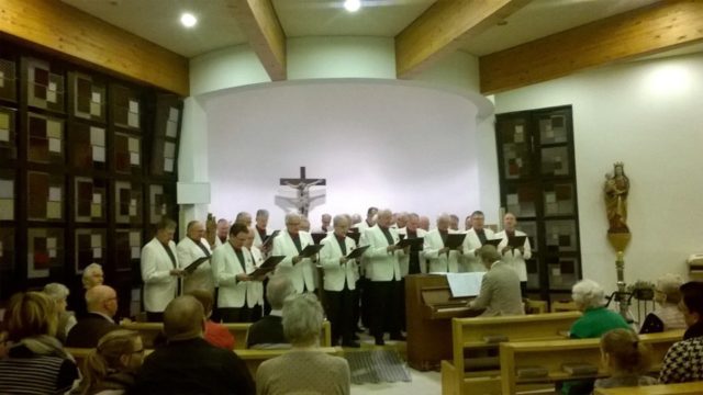 Männerchor MGV Concordia Heiden berührt die Zuhörer mit seinen Liedern