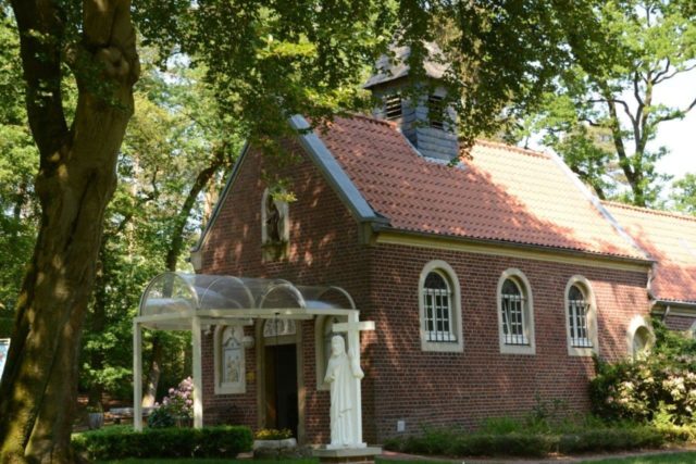 Ein schöner Ort zum Verweilen: die Waldkapelle in Reken