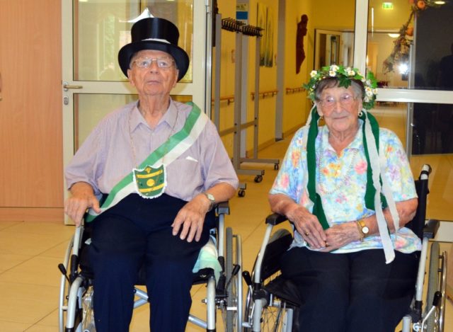 Neues Schützenpaar 2018 Herr J.Herzog und Hannelore Bothner